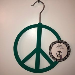 NWT - Peace Sign Accessory Hangers
